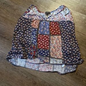 A short with a beautiful flower pattern and is great for summer and it’s size L